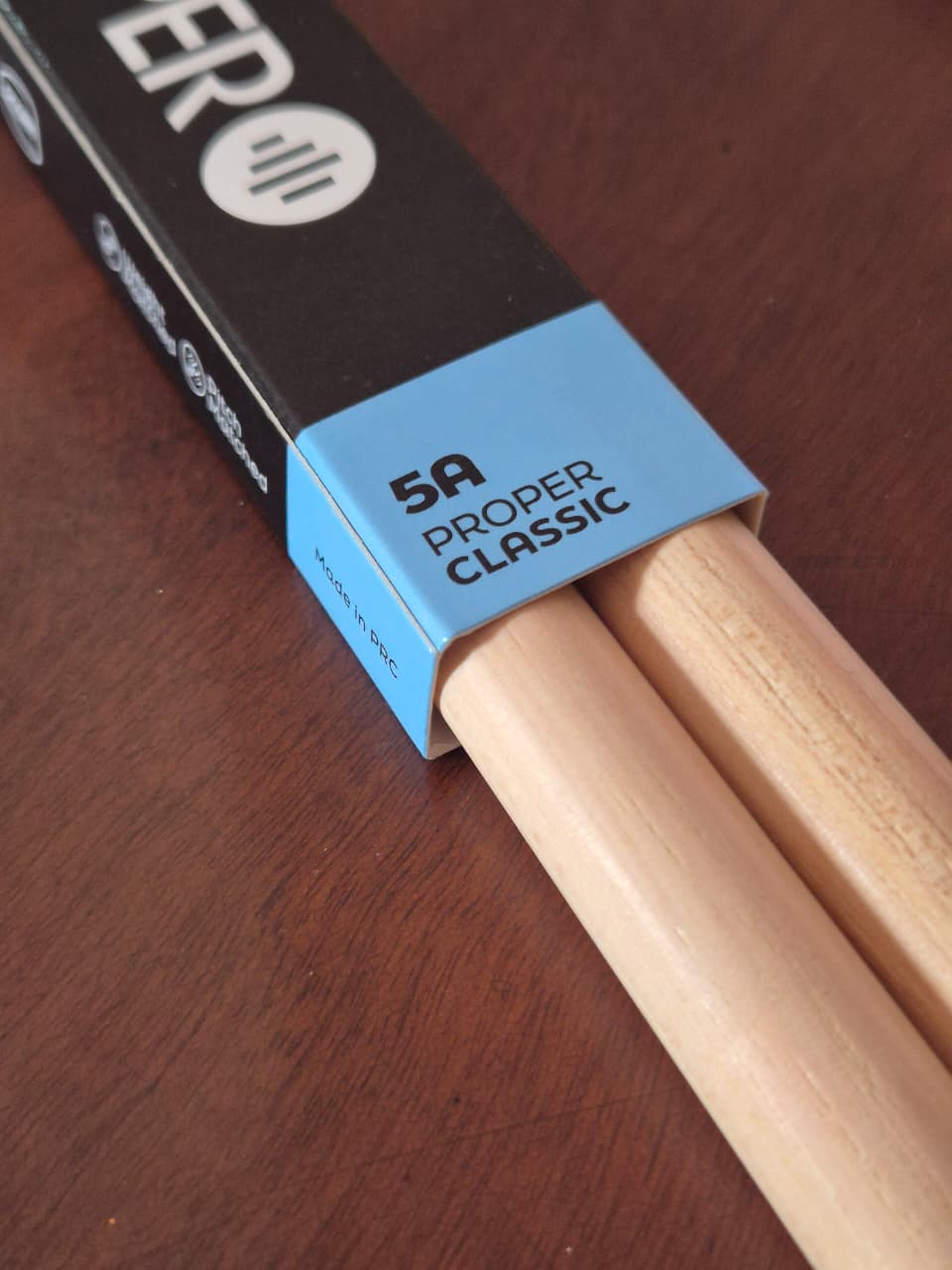 Proper Classic - 5A Hickory sticks, Acorn Wood Tip