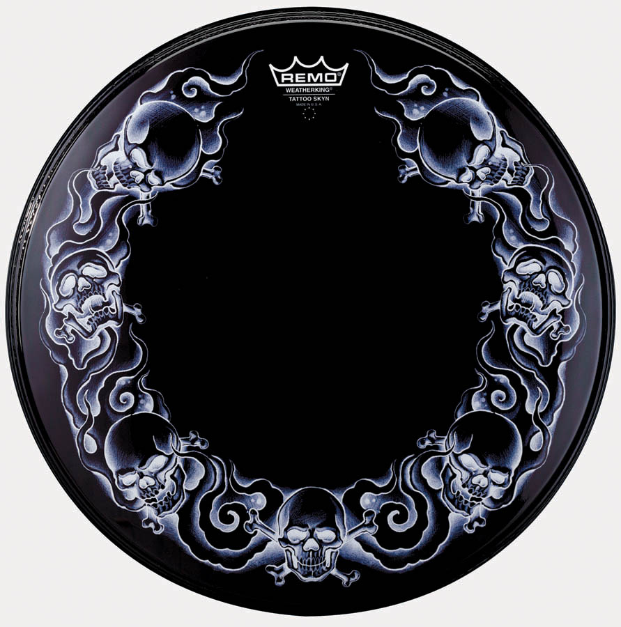 Remo Powerstroke® 3 Skyndeep Tattoo Resonant Head  - PA-1322-TT-T03 - 22"