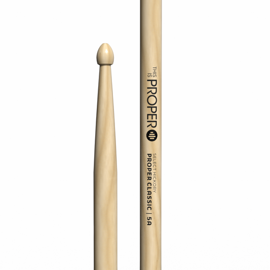 Proper Classic - 5A Hickory sticks, Acorn Wood Tip