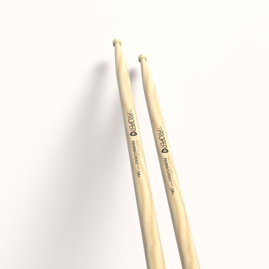 Proper Classic Plus - 5A+ Hickory sticks, Acorn Wood Tip
